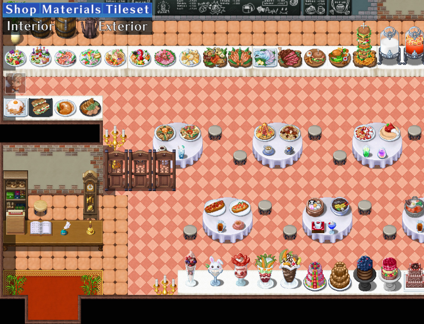 Купить DLC RPG Maker MV - Shop Materials Tileset - Interior / Exterior ...