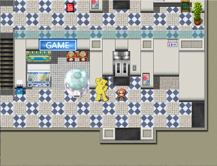 Игра RPG Maker MV - Shopping Mall Tileset, скриншот
