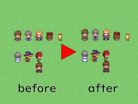 Игра RPG Maker MV - Sprite Height Modifier, скриншот