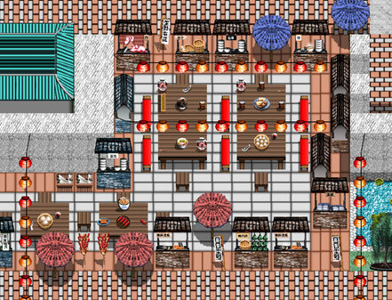 Игра RPG Maker MV - Traditional Chinese Tilesets, скриншот