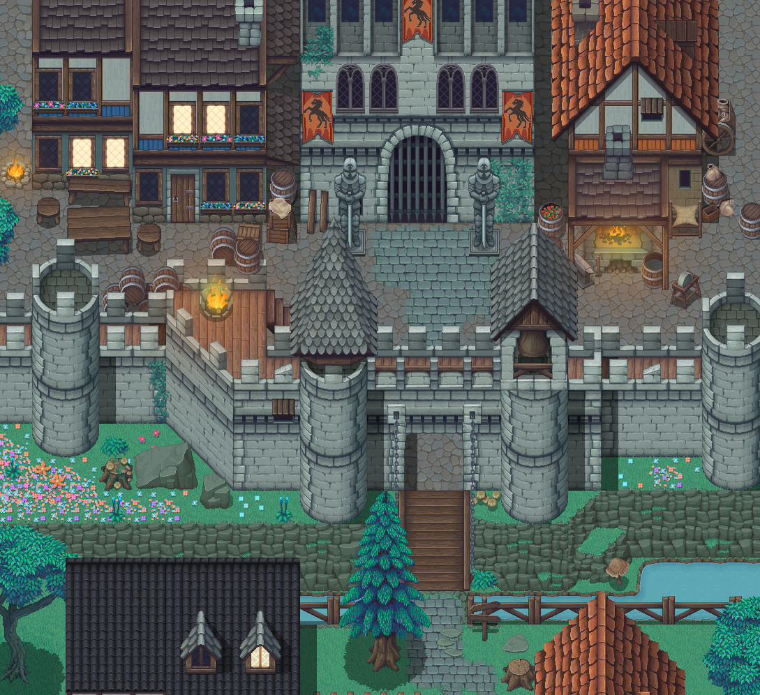 Купить DLC RPG Maker MV - Winlu Fantasy Tileset - Exterior от 710 ₽ на ...