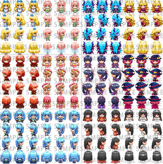 Игра RPG Maker MZ - Character Variety Pack, скриншот