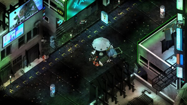 Игра RPG Maker MZ - CyberCity Core Tiles, скриншот