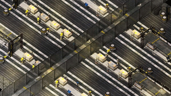 Игра RPG Maker MZ - CyberCity Industrial Sector Tiles, скриншот