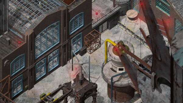 Игра RPG Maker MZ - CyberCity Industrial Sector Tiles, скриншот