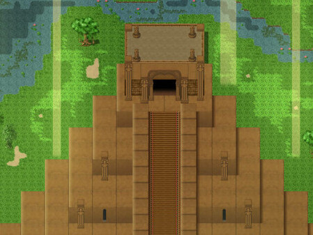 Игра RPG Maker MZ - KR Aztec Jungle Tileset, скриншот