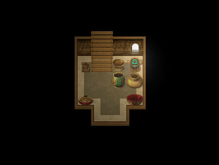Игра RPG Maker MZ - KR Aztec Jungle Tileset, скриншот