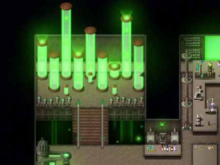 Игра RPG Maker MZ - KR Mad Science Lab Tileset, скриншот