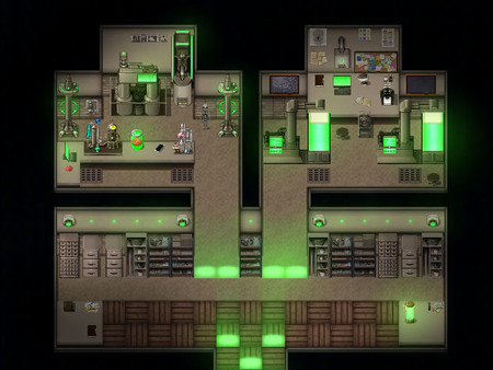 Игра RPG Maker MZ - KR Mad Science Lab Tileset, скриншот