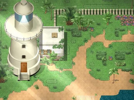 Игра RPG Maker MZ - KR Tuscan Seaside Tiles, скриншот