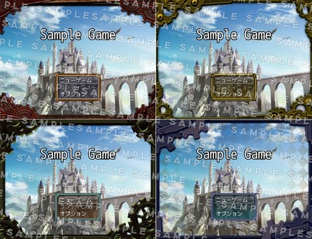 Игра RPG Maker MZ - Krachware User Interface Material Steampunk, скриншот