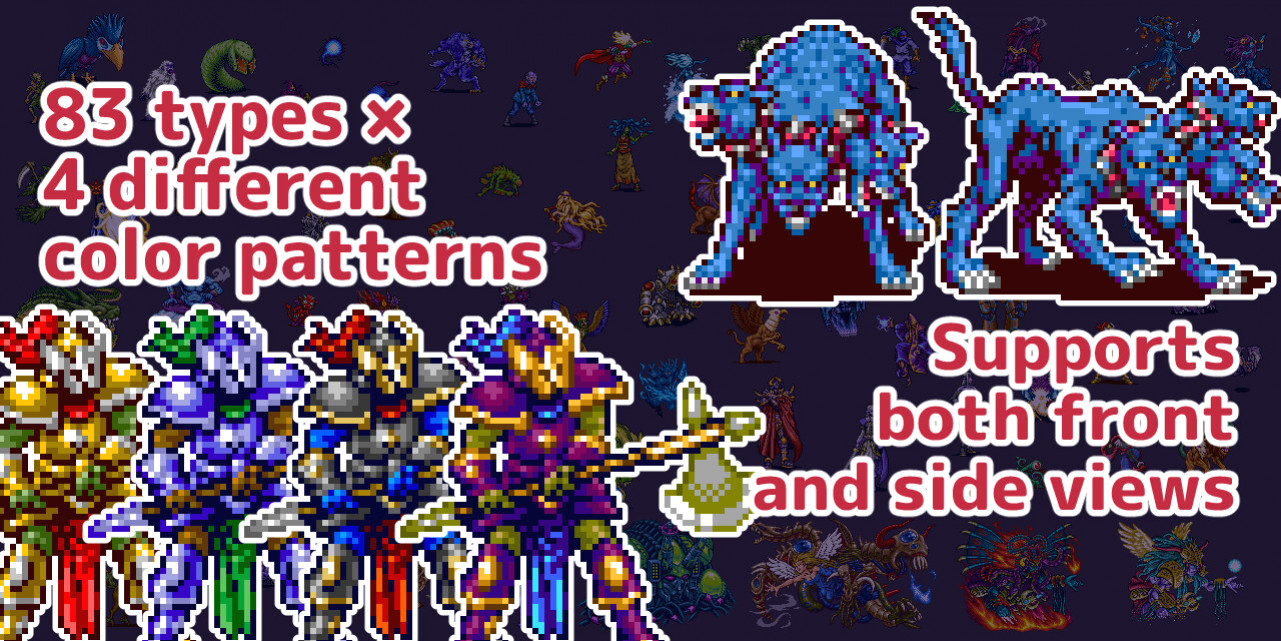 Купить DLC RPG Maker MZ - MEGA FANTASY Pixel Monster Pack от 650 ₽ на ...