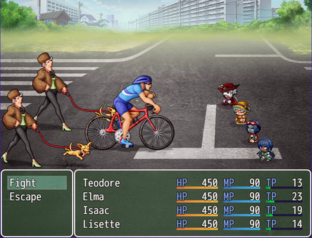 Игра RPG Maker MZ - Modern Day Menace Battlers, скриншот
