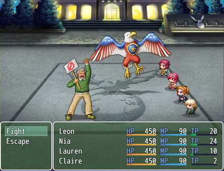 Игра RPG Maker MZ - Modern Day Menace Battlers, скриншот