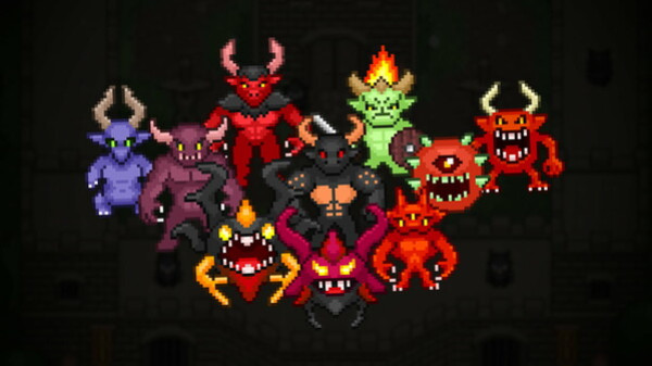 Игра RPG Maker MZ - Pixel Battlers Monsters Pack 1, скриншот
