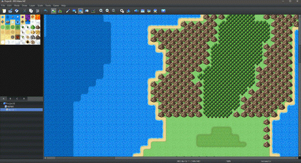 Игра RPG Maker MZ, скриншот