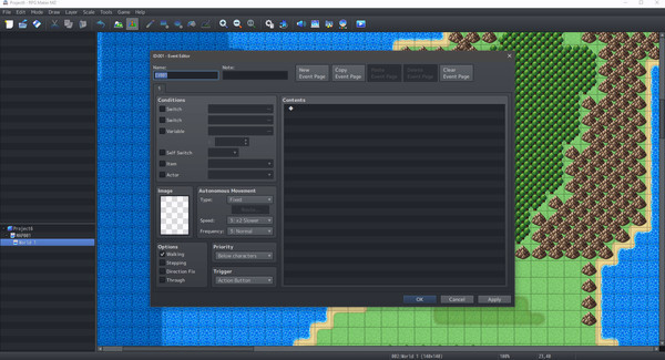 Игра RPG Maker MZ, скриншот