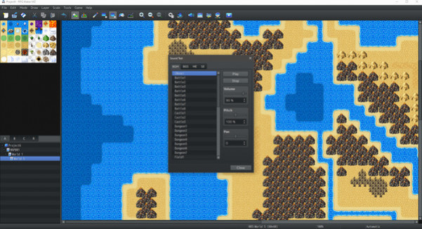 Игра RPG Maker MZ, скриншот