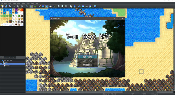Игра RPG Maker MZ, скриншот