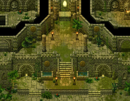 Игра RPG Maker VX Ace - Ancient Dungeons: Jungle, скриншот