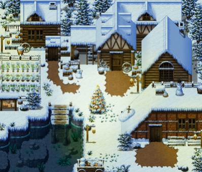 Игра RPG Maker VX Ace - Ancient Dungeons: Winter, скриншот