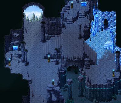 Игра RPG Maker VX Ace - Ancient Dungeons: Winter, скриншот