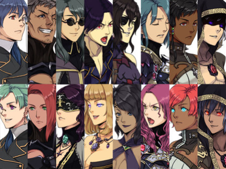 Игра RPG Maker VX Ace - Dark Hero Character Pack, скриншот