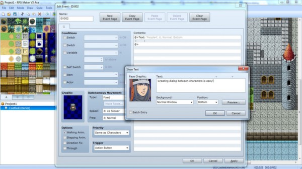 Игра RPG Maker VX Ace, скриншот