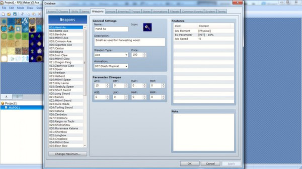 Игра RPG Maker VX Ace, скриншот