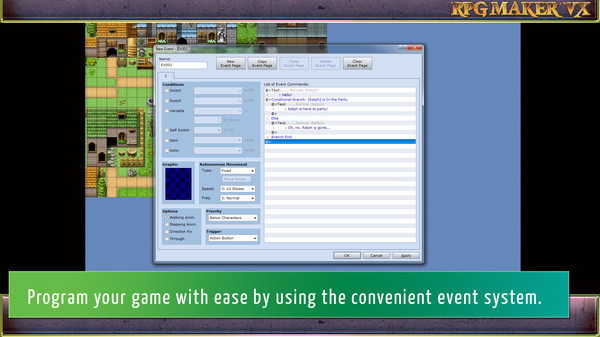 Игра RPG Maker VX, скриншот