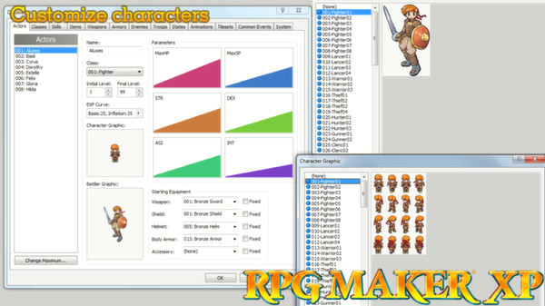 Игра RPG Maker XP, скриншот