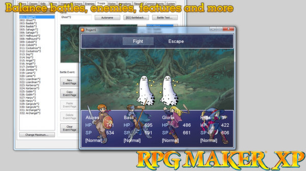 Игра RPG Maker XP, скриншот