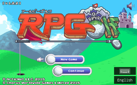 Игра RPGolf, скриншот