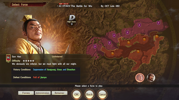 Игра RTK14 EP: Scenario for War Chronicles Mode - 4th Wave: "The Battle for Wu", скриншот
