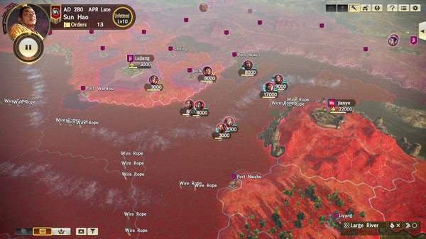 Игра RTK14 EP: Scenario for War Chronicles Mode - 4th Wave: "The Battle for Wu", скриншот