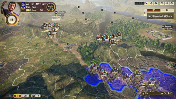 Игра RTK14 EP: Scenario for War Chronicles Mode - 5th Wave: "The Battle for Yan Province", скриншот