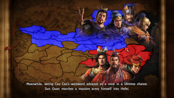 Игра RTK14: Scenario [The Battle of Hefei] & Event Set, скриншот