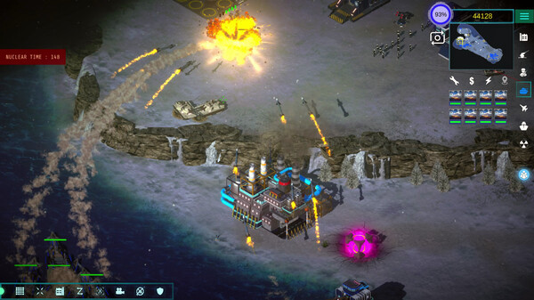 Игра RTS Tactical Warfare, скриншот