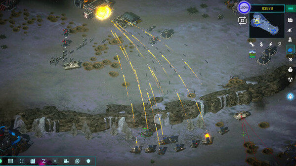 Игра RTS Tactical Warfare, скриншот
