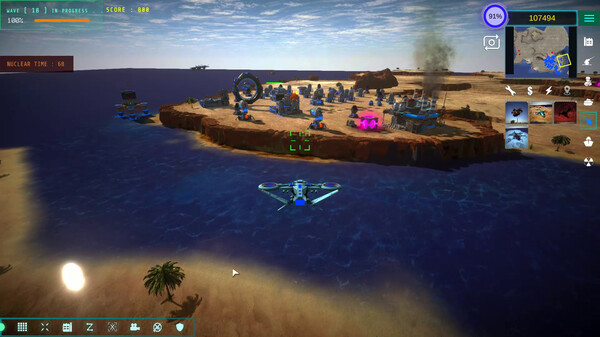 Игра RTS Tactical Warfare, скриншот