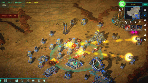 Игра RTS Tactical Warfare, скриншот