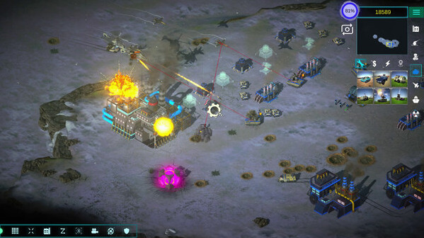 Игра RTS Tactical Warfare, скриншот