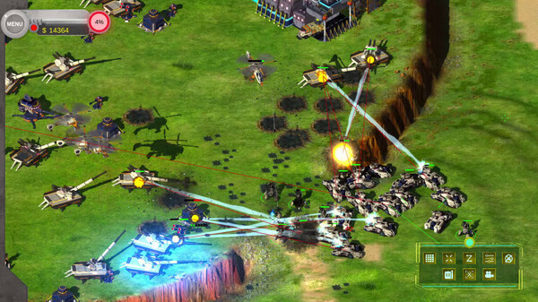 Игра RTS Tactical Warfare, скриншот