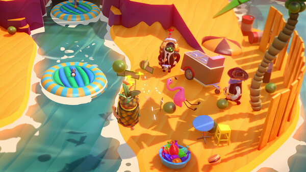 Игра Rubber Bandits, скриншот