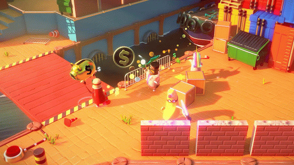 Игра Rubber Bandits, скриншот