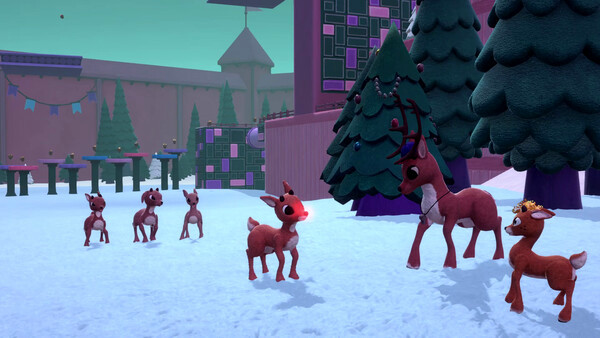 Игра Rudolph the Red-Nosed Reindeer, скриншот