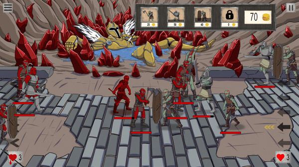 Игра Ruined Kingdom, скриншот