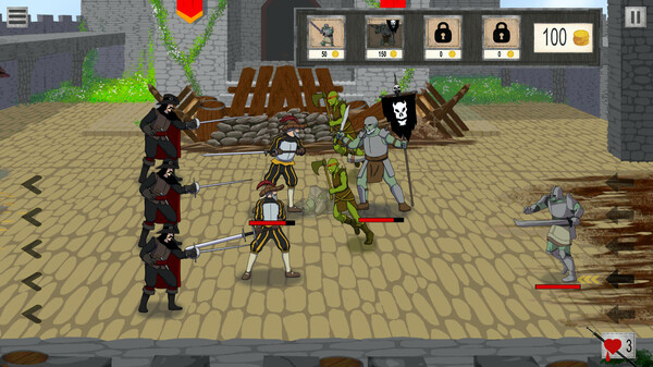 Игра Ruined Kingdom, скриншот