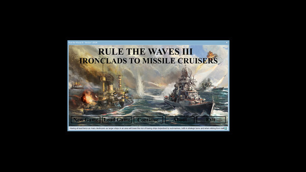Игра Rule the Waves 3, скриншот