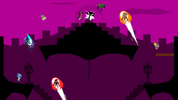 Игра Runbow, скриншот